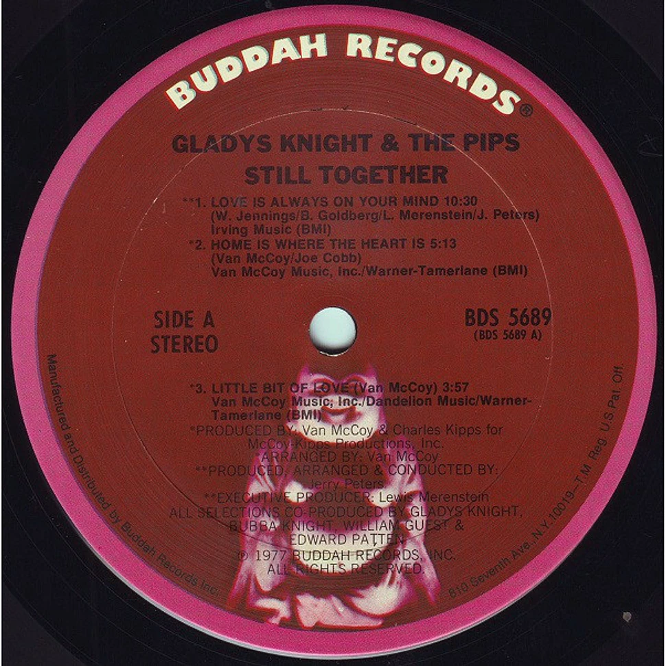 Gladys Knight And The Pips Still Together Vinyl Lp Us