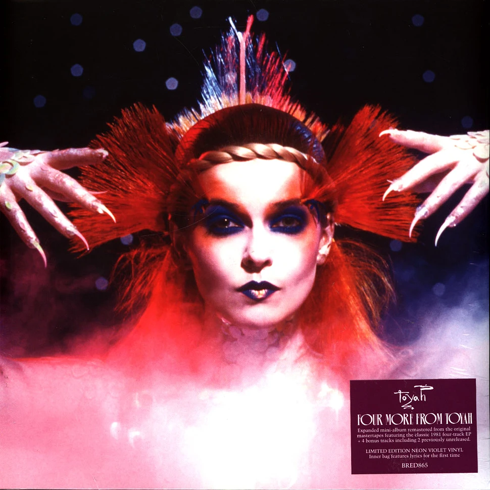 Toyah Four More From Toyah Expanded Neon Violet Vinyl Edition Vinyl