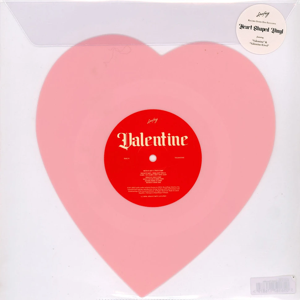 Laufey Valentine Record Store Day 2023 Heart Shaped Pink Vinyl