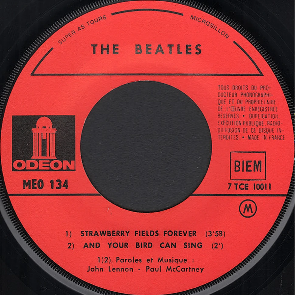 The Beatles Strawberry Fields Forever Penny Lane Vinyl