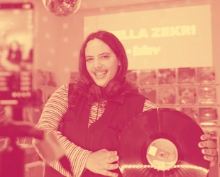 Srtella Zekri live at HHV Store