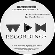 Reggie Dokes - Spectacle Of Deepness E.P.