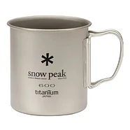 Snow Peak - Titanium Single Cup 600