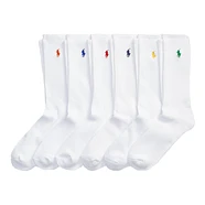 Polo Ralph Lauren - Cotton Crew Socks (Pack of 6)