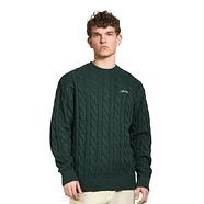 Butter Goods - Cable Knit Sweater (Forest) | HHV