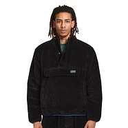 Stüssy - Corduroy Mock Pullover (Black) | HHV