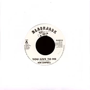 Don Campbell - You Give To Me / Dub Mix