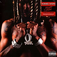 King Von Welcome to O'block Ruby & Black Galaxy Vinyl 