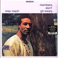 Max Roach - Members, Don't Git Weary - Vinyl LP - 1968 - UK