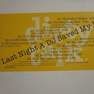 Dirty Talk. - Last Night A DJ Saved My Live