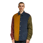 Portuguese Flannel - Padded Corduroy Patchwork Shirt