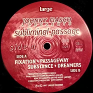 Johnny Fiasco - Subliminal Passage