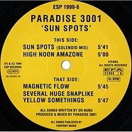 Paradise 3001 - Sun Spots