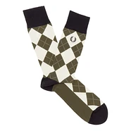 Fred Perry - Argyle Pattern Socks