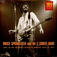 Bruce Springsteen & The E Street Band - Live At My Father's Place In Roslyn Ny July 31 1973 Wlir-Fm Blue Vinyl Edition