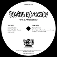 Big Sha Of Zig Zag Zig - Poet's Ambition EP