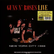 Guns N' Roses - Live In New York City 1988 Yellow/Red Splatter Vinyl Edition