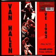 Van Halen - Live At Selland Arena Fresno 1992 Red Marble Vinyl Edition