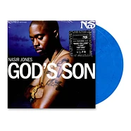 Nas - God's Son Blue & White Swirl Vinyl Edition