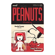 Peanuts - Baseball Snoopy - ReAction Figure