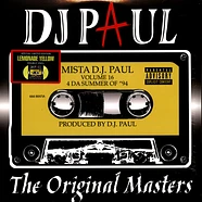 DJ Paul - Volume 16 - The Original Masters Lemonade Yellow Vinyl Edition
