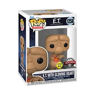 Funko - POP Movies: E.T. 40th - E.T. w/ Glowing Heart