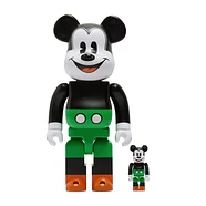 Medicom Toy - 100% + 400% Mickey Mouse 1930's Poster Be@rbrick Toy