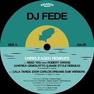 DJ Fede - Unreleased Remixes