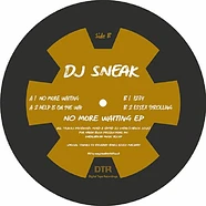 DJ Sneak - No More Waiting EP