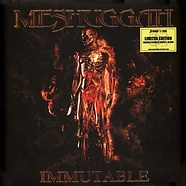 Meshuggah - Immutable Orange Colored Circle Black