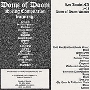 V.A. - Dome Of Doom Spring Compilation