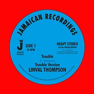 Linval Thompson - Trouble & Version / Di Wicked Dem & Version
