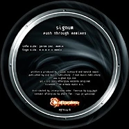 Signum - Push Through (Remixes)