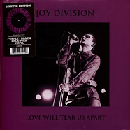 Joy Division - Love Will Tear Us Apart Purple Black Splatter Vinyl Edition