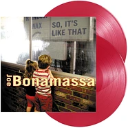 Joe Bonamassa - So, It's Like That Tranparent Red Vinyl Edition