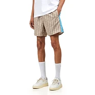 Lacoste - Signature Monogram Swim Trunks