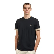 Fred Perry - Striped Cuff T-Shirt