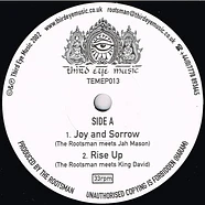 The Rootsman - Joy And Sorrow EP
