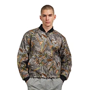 Patta - Nature Print Reversible Canvas Bomber Jacket