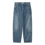 Carhartt WIP - W' Brandon Double Knee Pant "Maverick" Denim, 10.5 oz