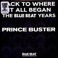Prince Butter - Back To Where It All Began - The Blue Beat Years Record Store Day 2024 Edition