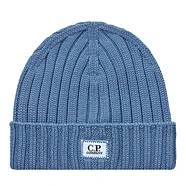 C.P. Company - Merino Wool Logo Beanie