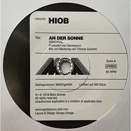 Hiob - An Der Sonne