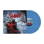 Ensiferum - Winter Storm Light Blue Ice Marbled