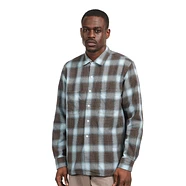 Beams Plus - Open Collar Indigo Ombre Plaid