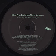 Steal Vybe Featuring Alexis Simmons - Yesterday (I'll Never Change)