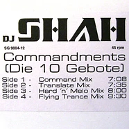 DJ Shah - Commandments (Die 10 Gebote)