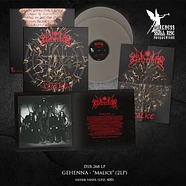 Gehenna - Malice Our Third Spell Silver Vinyl With Etched D-Side Edition