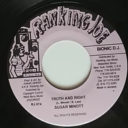 Sugar Minott - Truth And right