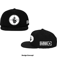 Public Enemy - Solid Target Snapback Cap